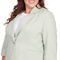 Alfred Dunner Plus Size English Garden Button Front Blazer Jacket - Image 5 of 5