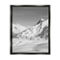 Stupell Black Framed Floater Canvas Art Hikers Trekking Winter Mountain, 17 x 21 - Image 1 of 3