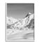 Stupell White Framed Giclee Art Hikers Trekking Winter Mountain, 11 x 14 - Image 1 of 5