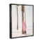 Stupell Black Framed Floater Canvas Wall Art Pink Surfboard on Coast, 17 x 21 - Image 3 of 5