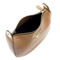 Prada Vitello Phenix Caramel Brown Leather Web Stripe Crossbody Bag (New) - Image 4 of 5