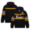 Mitchell & Ness Men's Black Boston Bruins Head Coach Pullover Hoodie - Image 1 of 4