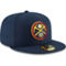 New Era Men's Navy Denver Nuggets Team 59FIFTY Fitted Hat - Image 4 of 4