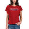 G-III 4Her by Carl Banks Women's Red Philadelphia Phillies Crowd Wave T-Shirt - Image 1 of 3