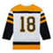 Mitchell & Ness Men's Willie O'Ree White Boston Bruins 1958 Blue Line Player Jersey - Image 4 of 4