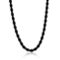 Metallo Stainless Steel 5mm Rope Chain Necklace - Image 1 of 2