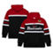 Mitchell & Ness Men's Black/Red Chicago Blackhawks Head Coach Pullover Hoodie - Image 1 of 4