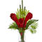 Nearly Natural Ginger Torch Artificial Arrangement in Cylinder Vase - Image 1 of 2