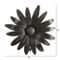 Nearly Natural 30-in x 30-in Brushed Metal Daisy Flower Sconce Candle Holder Wall - Image 2 of 2