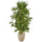 Nearly Natural 5-ft Bamboo Artificial Tree in Sand Colored Planter (Real Touch) UV - Image 1 of 2