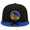 New Era Men's Black/Royal Golden State Warriors 2-Tone 59FIFTY Fitted Hat - Image 3 of 4