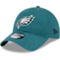 New Era Women's Green Philadelphia Eagles Game Day Flower 9TWENTY Adjustable Hat - Image 1 of 4