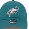 New Era Women's Green Philadelphia Eagles Game Day Flower 9TWENTY Adjustable Hat - Image 3 of 4