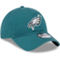 New Era Women's Green Philadelphia Eagles Game Day Flower 9TWENTY Adjustable Hat - Image 4 of 4