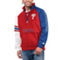 Starter Men's Red/Royal Philadelphia Phillies Elite Raglan Half-Zip Jacket - Image 1 of 3