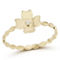 Luminosa Gold 14K Gold and Diamond Accent Flower Ring - Image 1 of 5