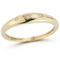 Luminosa Gold 14K Gold and Diamond Accent Dome Ring - Image 1 of 5