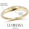 Luminosa Gold 14K Gold and Diamond Accent Dome Ring - Image 3 of 5
