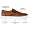 Thomas & Vine Conley Wide Width Slip-on Leather Sneaker - Image 5 of 5