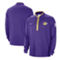 Nike Men's Purple Los Angeles Lakers Authentic Performance Half-Zip Jacket - Image 1 of 4