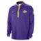 Nike Men's Purple Los Angeles Lakers Authentic Performance Half-Zip Jacket - Image 3 of 4