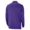 Nike Men's Purple Los Angeles Lakers Authentic Performance Half-Zip Jacket - Image 4 of 4