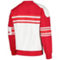 Starter Men's White Detroit Red Wings Defense Fleece Crewneck Pullover Sweatshirt - Image 4 of 4