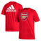 adidas Men's Red Arsenal Crest T-Shirt - Image 1 of 4