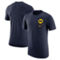 Nike Men's Navy Michigan Wolverines Retro Tri-Blend T-Shirt - Image 1 of 4