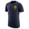 Nike Men's Navy Michigan Wolverines Retro Tri-Blend T-Shirt - Image 3 of 4