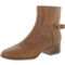 Joanne Womens Leather Western Ankle Boots - Image 4 of 4