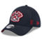 New Era Men's Navy Atlanta Braves 2024 Clubhouse 39THIRTY Flex Fit Hat - Image 1 of 4
