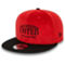 New Era Men's Red Manchester United Corduroy 9FIFTY Snapback Hat - Image 1 of 4