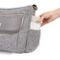 Sunveno Tweed Luxe Stroller Organizer Diaper Bag, Gray - Image 3 of 5