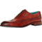 Asonce Mens Leather Oxford Wingtip Brogues - Image 3 of 3