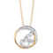 PalmBeach Diamond Accent Double Heart Pendant in 10k Gold - Image 1 of 4