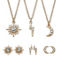 PalmBeach Crystal 14k Yellow Gold-Plated Jewelry Set - Image 1 of 5