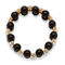 PalmBeach Black Beaded Bracelet with Crystal Accents - Image 2 of 4