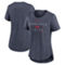 Nike Women's Heather Navy Minnesota Twins Knockout Team Stack Tri-Blend T-Shirt - Image 1 of 4