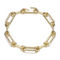 14K Gold Link chain Bracelet - Image 1 of 2