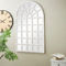 Morgan Hill Home Traditional White Wood Wall Mirror - Image 2 of 5