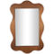 Morgan Hill Home Modern Brown Wooden Wall Mirror - Image 1 of 5