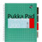 Pukka Pads Metallic Green Letter Sized Subject Divider Notebook - Pack 3 - Image 2 of 5