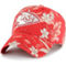 '47 Men's Red Kansas City Chiefs Tropicalia Clean Up Adjustable Hat - Image 1 of 3