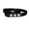 Saint Laurent Monogram Logo Black Leather Wrap Snap Bracelet (New) - Image 3 of 4