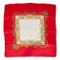 Chanel Gripoix Jewel Printed Red Silk Scarf Shawl (New) - Image 1 of 4