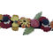 Prada Collane Pelle Tu Nero Black Vernice Garden Flower Belt (New) - Image 4 of 5