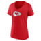 Fanatics Branded Women's Red Kansas City Chiefs Mother's Day V-Neck T-Shirt - Image 3 of 4