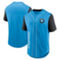 Fanatics Branded Men's Blue Charlotte FC Balance Fashion Baseball Jersey - Image 1 of 4