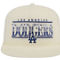 New Era Men's Cream Los Angeles Dodgers Throwback Bar Golfer Corduroy Snapback Hat - Image 3 of 4